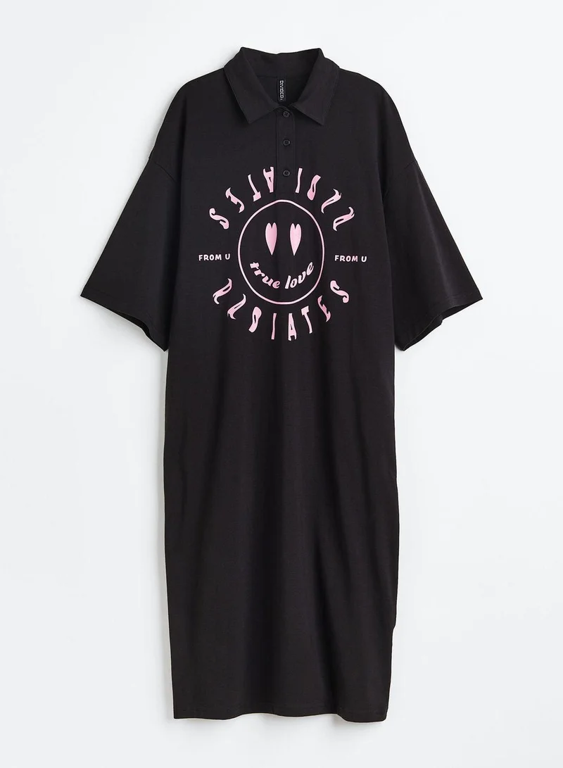 H&M Graphic Print Dress